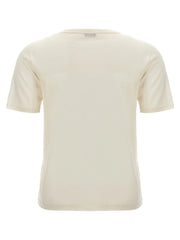 Kiton White Cashmere T-Shirt - IT42