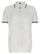 Kiton White Cotton Polo Shirt - 3XL