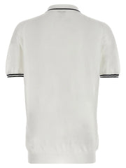 Kiton White Cotton Polo Shirt - 3XL