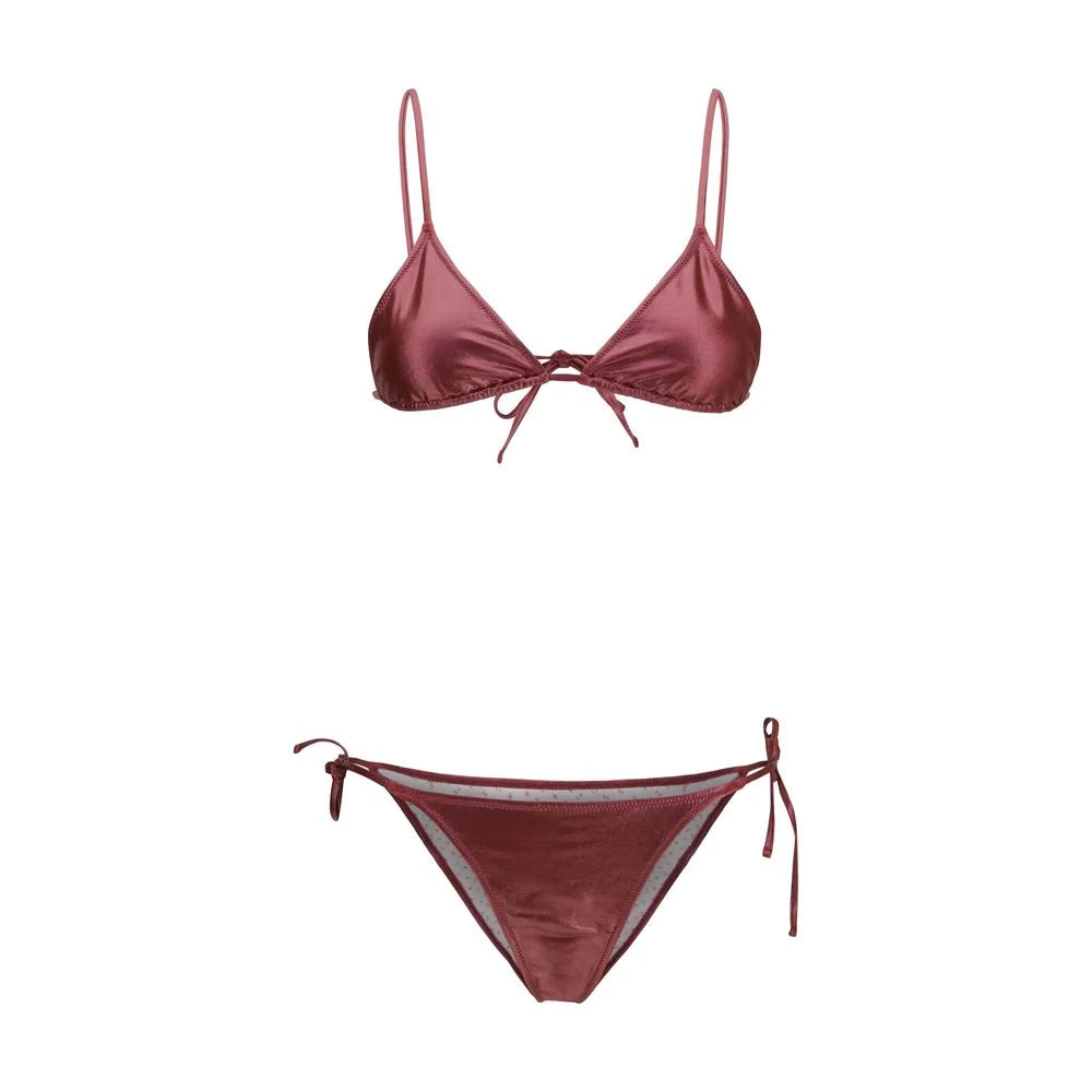 Kristina Ti Bordeaux Polyamide Bikini - M