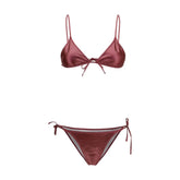 Kristina Ti Bordeaux Polyamide Bikini - M