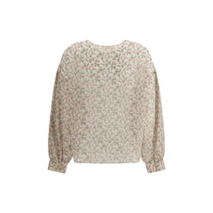 Kristina Ti Floral print silk blouse - Blouses
