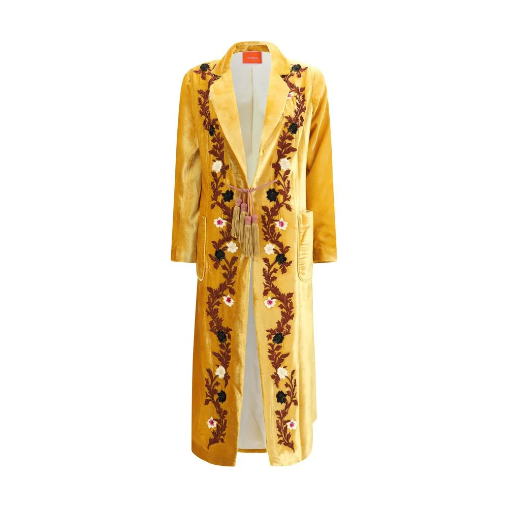 La Double J Bicolor Viscose Coat - M