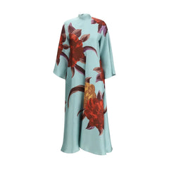 La Double J Multicolor Silk Casual Dress - M