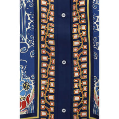 La Double J Multicolor Silk Pattern Shirt - M
