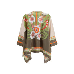 La Double J Multicolor Silk Shirt