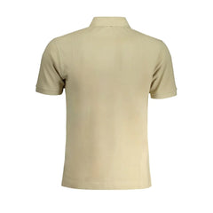La Martina Beige Cotton Polo Shirt - S - Polos