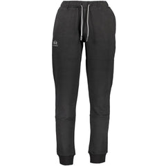 La Martina Black Cotton Pant - Joggers