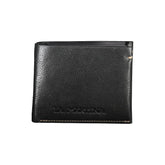 La Martina Black Leather Wallet