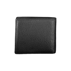 La Martina Black Leather Wallet - Wallets