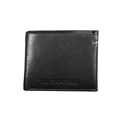 La Martina Black Leather Wallet - Wallets