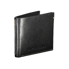 La Martina Black Leather Wallet - Wallets