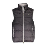 La Martina Black Polyamide Men Jacket - L - Vests