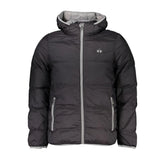 La Martina Black Polyamide Men Jacket - Puffer Jackets