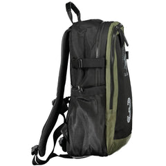 La Martina Black Polyester Backpack - Laptop Backpacks