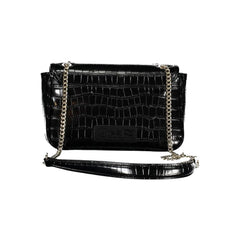 La Martina Black Polyethylene Handbag