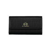 La Martina Black Polyethylene Women Wallet - Wallets