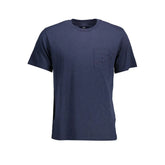 La Martina Blue Cotton Men T-Shirt - T-Shirts