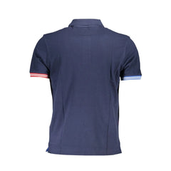 La Martina Blue Cotton Polo Shirt - M - Polos