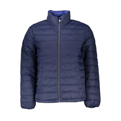 La Martina Blue Polyamide Men Jacket