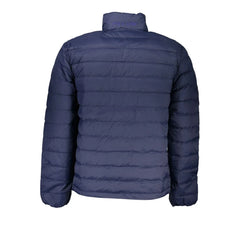 La Martina Blue Polyamide Men Jacket