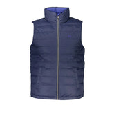 La Martina Blue Polyamide Men Jacket - Vests