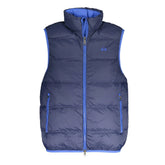 La Martina Blue Polyamide Men Jacket - Vests
