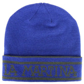 La Martina Blue Wool Men Cap - Beanies