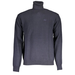La Martina Blue Wool Sweater - L - Sweaters