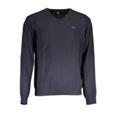 La Martina Blue Wool Sweater - Sweaters