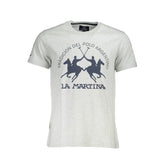 La Martina Brown Cotton Men T-Shirt - T-Shirts