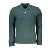 La Martina Classic Green Polo Shirt with Embroidery Detail - Polos