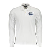 La Martina Elegant Long-Sleeved Polo with Contrast Detailing - Polos