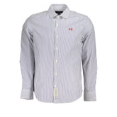 La Martina Elegant Long-Sleeved Striped Shirt for Men - L - Shirts