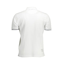 La Martina Elegant Short-Sleeved White Polo for Men - Polos