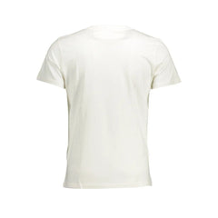 La Martina Elegant White Cotton Crew Neck Tee - T-Shirts