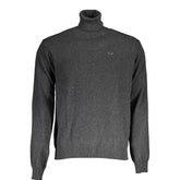 La Martina Gray Wool Sweater - Sweaters