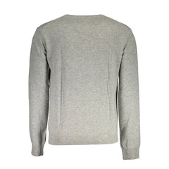 La Martina Gray Wool Sweater - XL - Sweaters