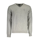 La Martina Gray Wool Sweater - XL - Sweaters