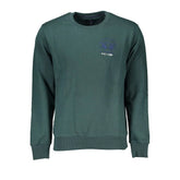 La Martina Green Cotton Men Sweater - Sweatshirts