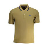 La Martina Green Cotton Polo Shirt - Polos