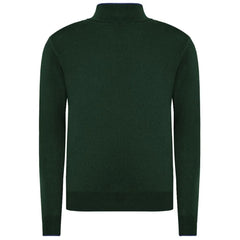 La Martina Green Wool Men Sweater - Sweaters