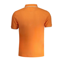 La Martina Orange Cotton Polo Shirt - Polos