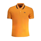 La Martina Orange Cotton Polo Shirt - Polos