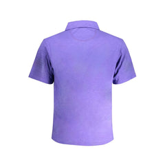 La Martina Purple Cotton Polo Shirt - Polos