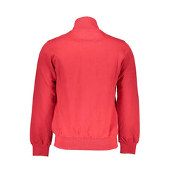 La Martina Red Cotton Men Sweater - Sweatshirts