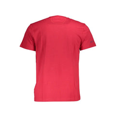 La Martina Red Cotton Men T-Shirt - T-Shirts