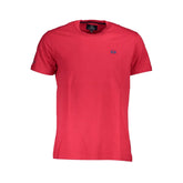 La Martina Red Cotton Men T-Shirt - T-Shirts