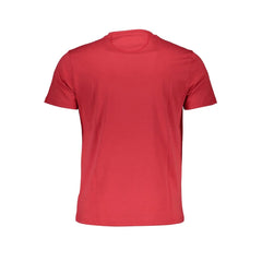 La Martina Red Cotton Men T-Shirt - XL - T-Shirts