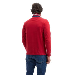 La Martina Red Cotton Polo Shirt - Polos